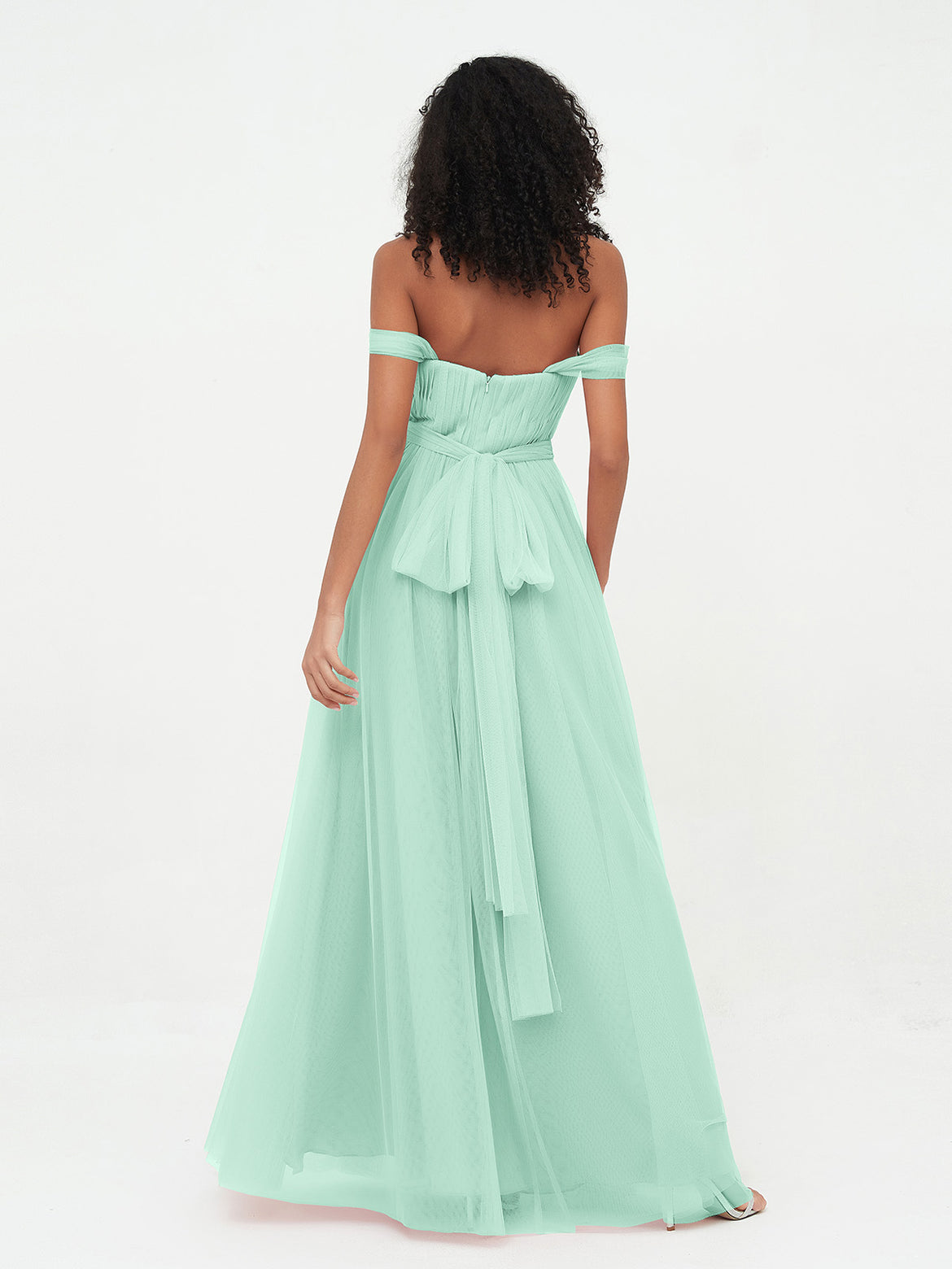 Fresh and Elegant Mint Green Bridesmaid Dresses BABARONI UK Fresh and Elegant Mint Green Bridesmaid Dresses BABARONI UK