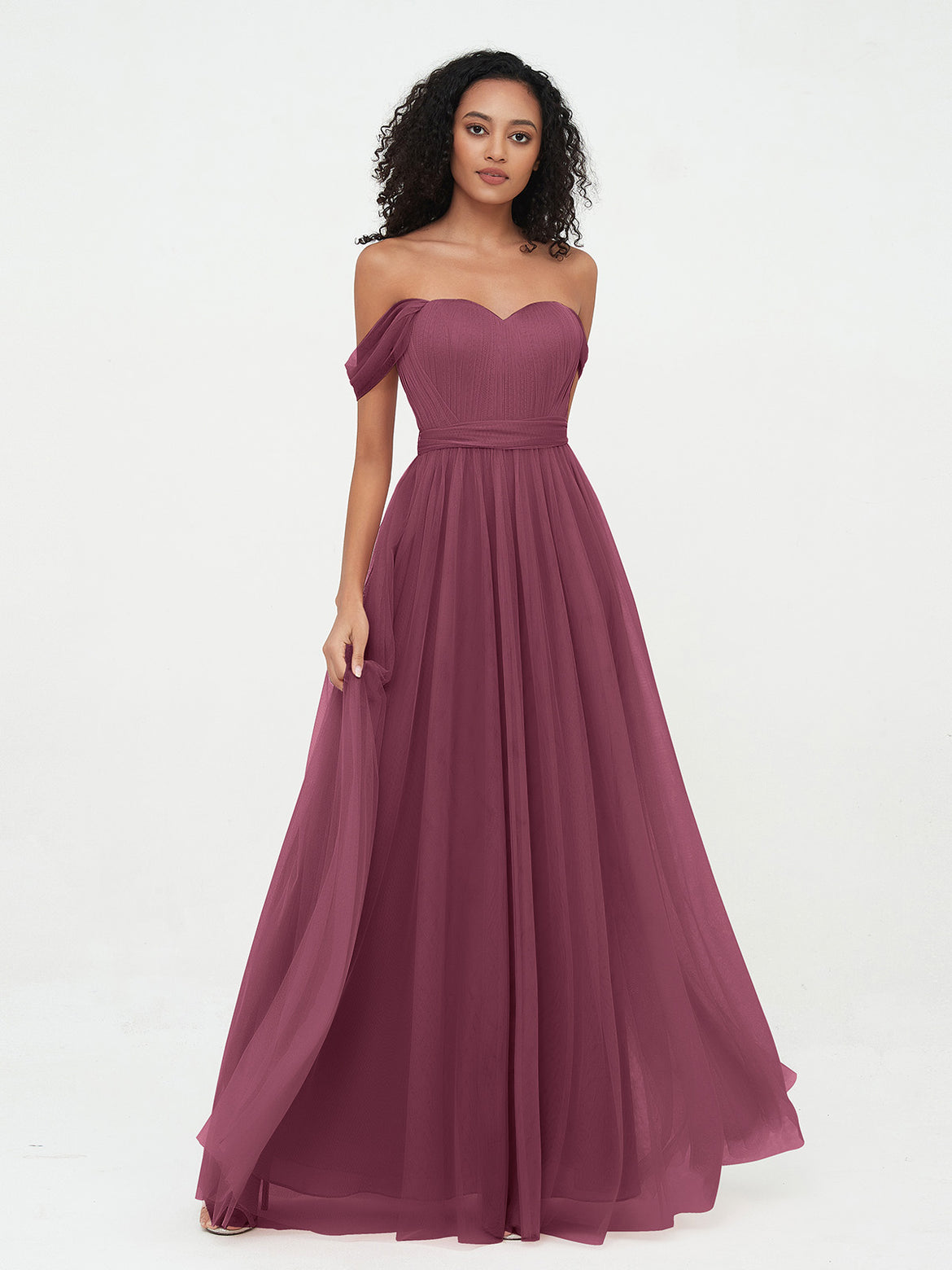 Stunning Mulberry Bridesmaid Dresses for Your Big Day  BABARONI UK