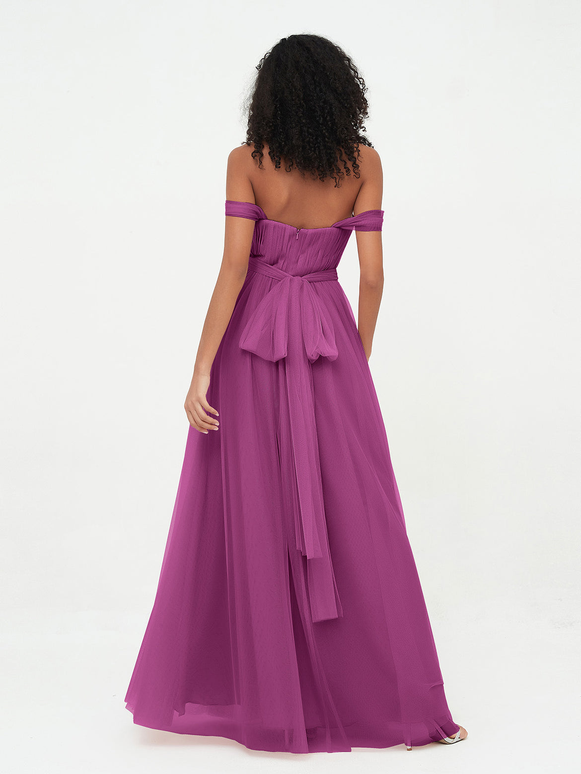 orchid bridesmaid dresses uk Racer Neck Satin Bridesmaid Dress
