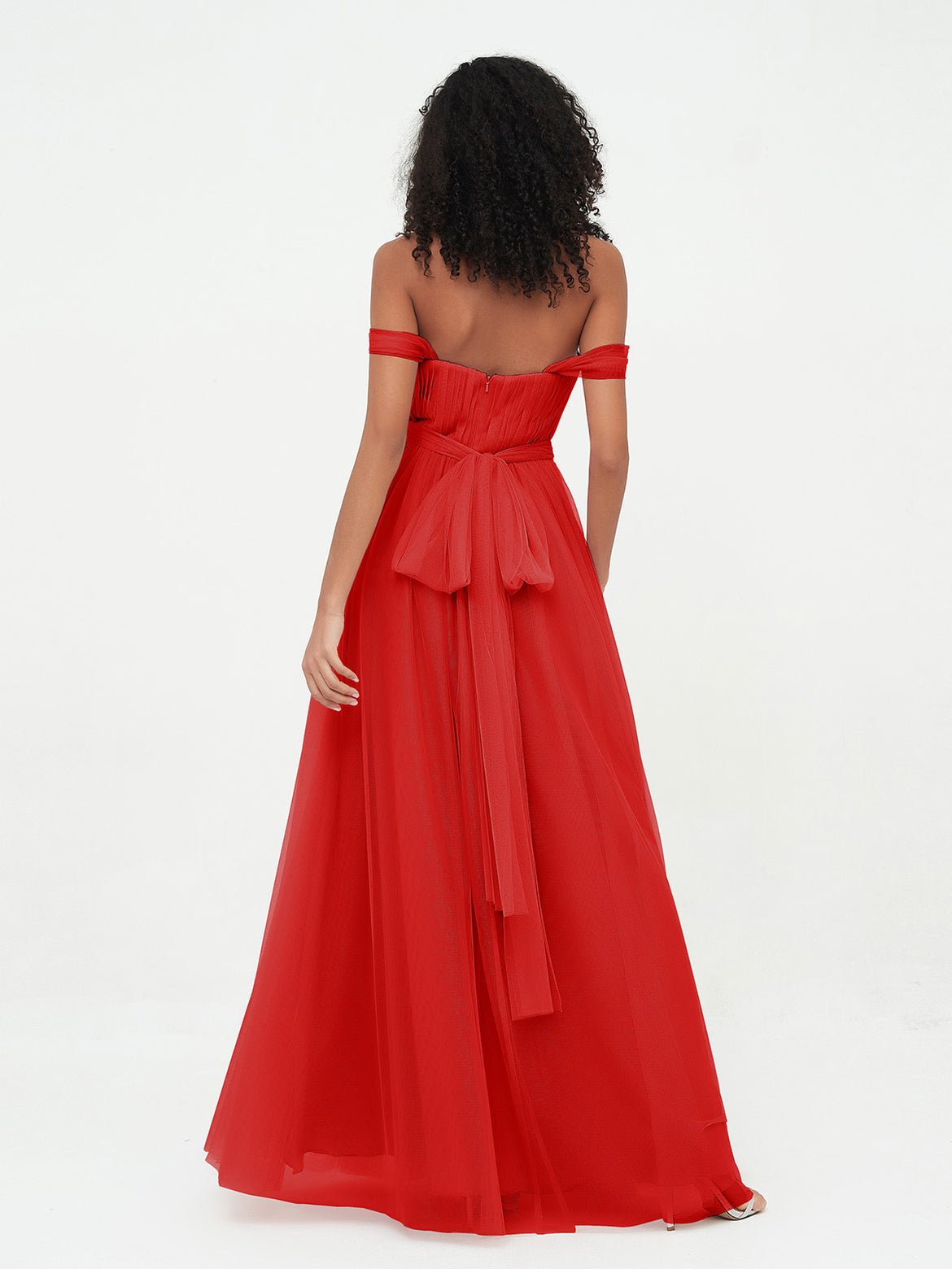 strapless open back dress Dayna