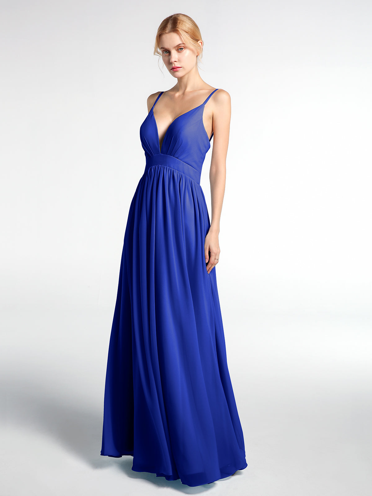 Royal blue clearance empire waist dresses