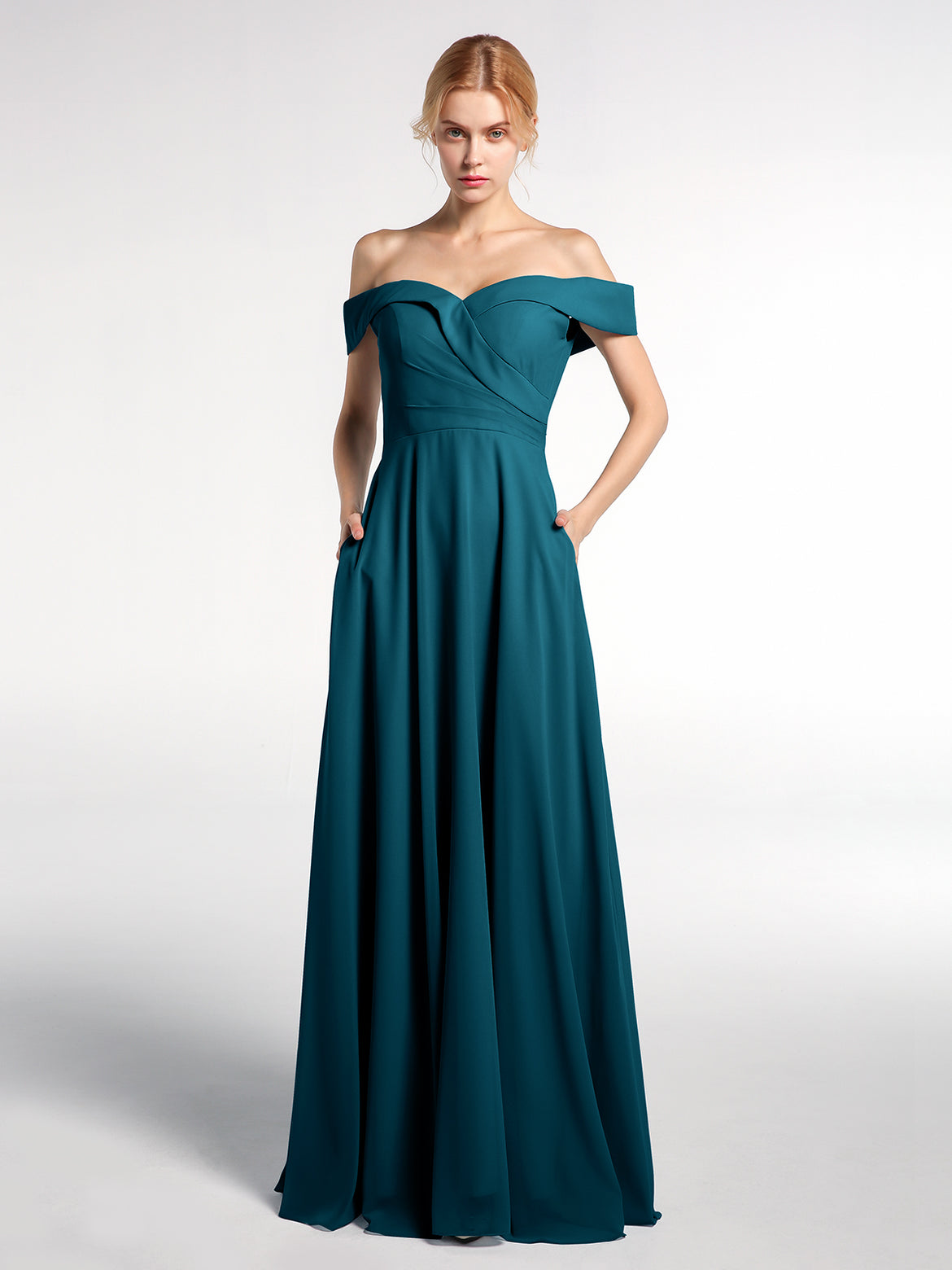 sachin and babi light blue dress KURFACE Black Bridesmaid Dresses for Women with Slit Pockets Chiffon  Spaghetti Strap Formal Wedding Guest Dress UK6 : Amazon.co.uk: Fashion main image 0