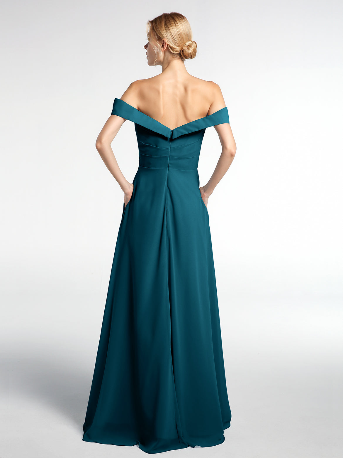 Chiffon Bridesmaid Dresses BABARONI UK Chiffon Bridesmaid Dresses BABARONI UK