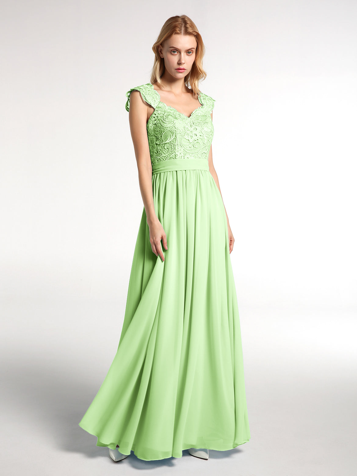 chiffon bridesmaid dresses uk Romantic Short Sleeves Slit Ruched Pockets Chiffon Bridesmaid Dresses