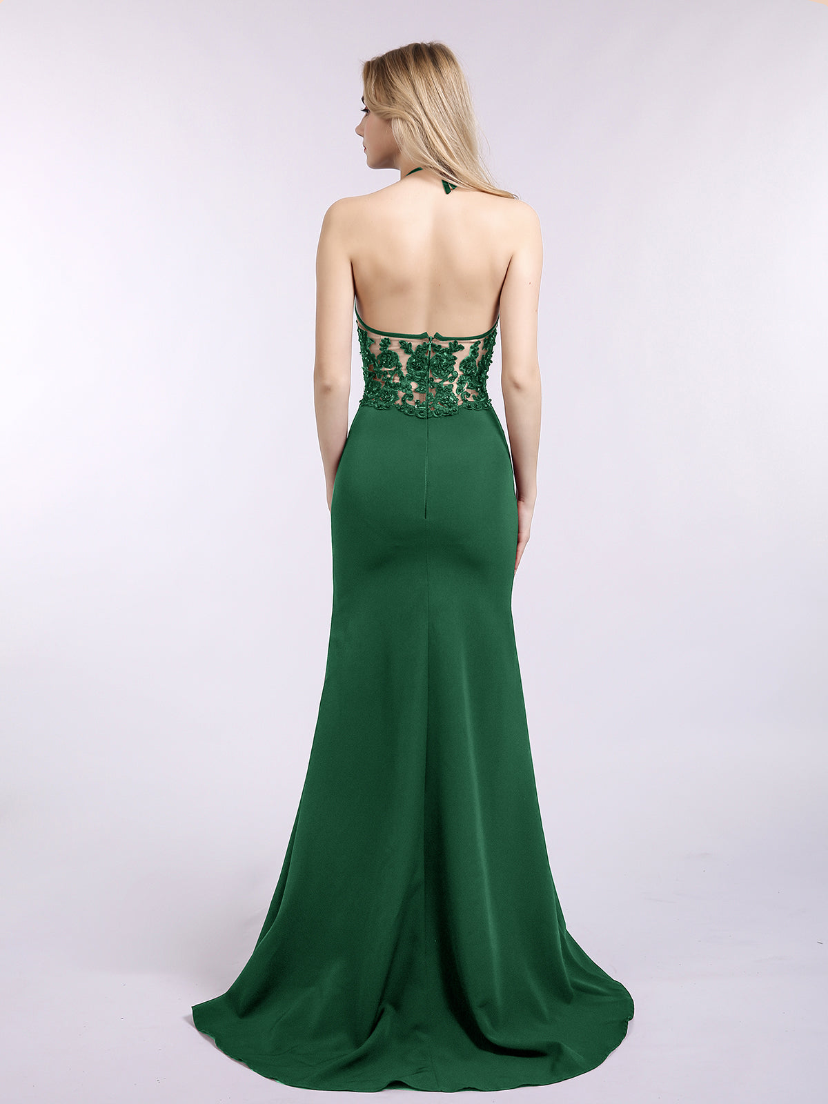 Dark Green Prom Dresses BABARONI UK