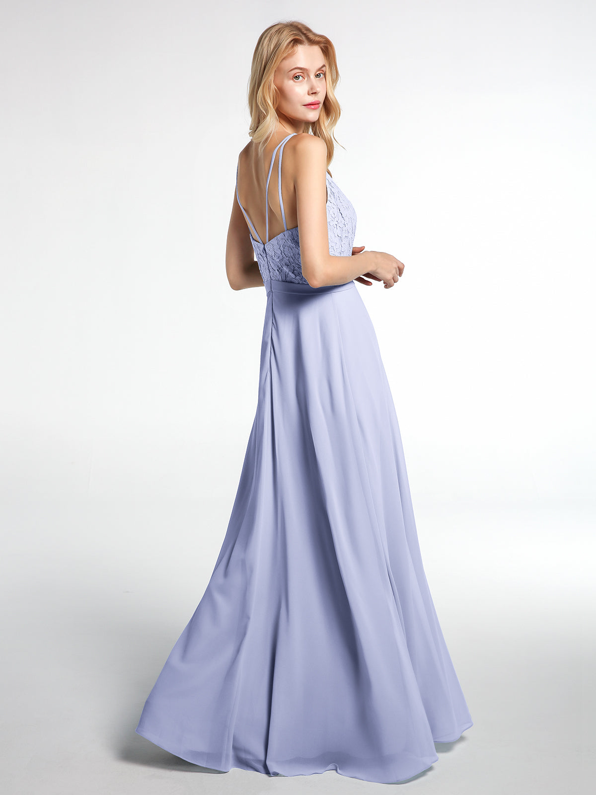 Light blue hotsell chiffon skirt