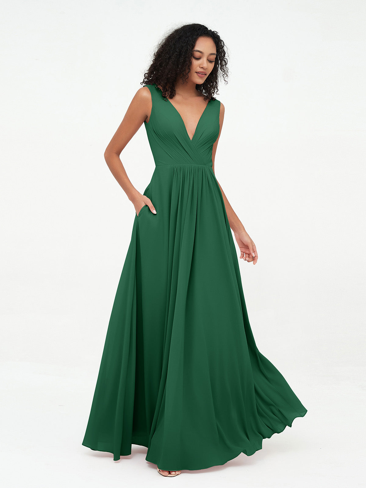 Bottle green bridesmaid dresses uk best sale