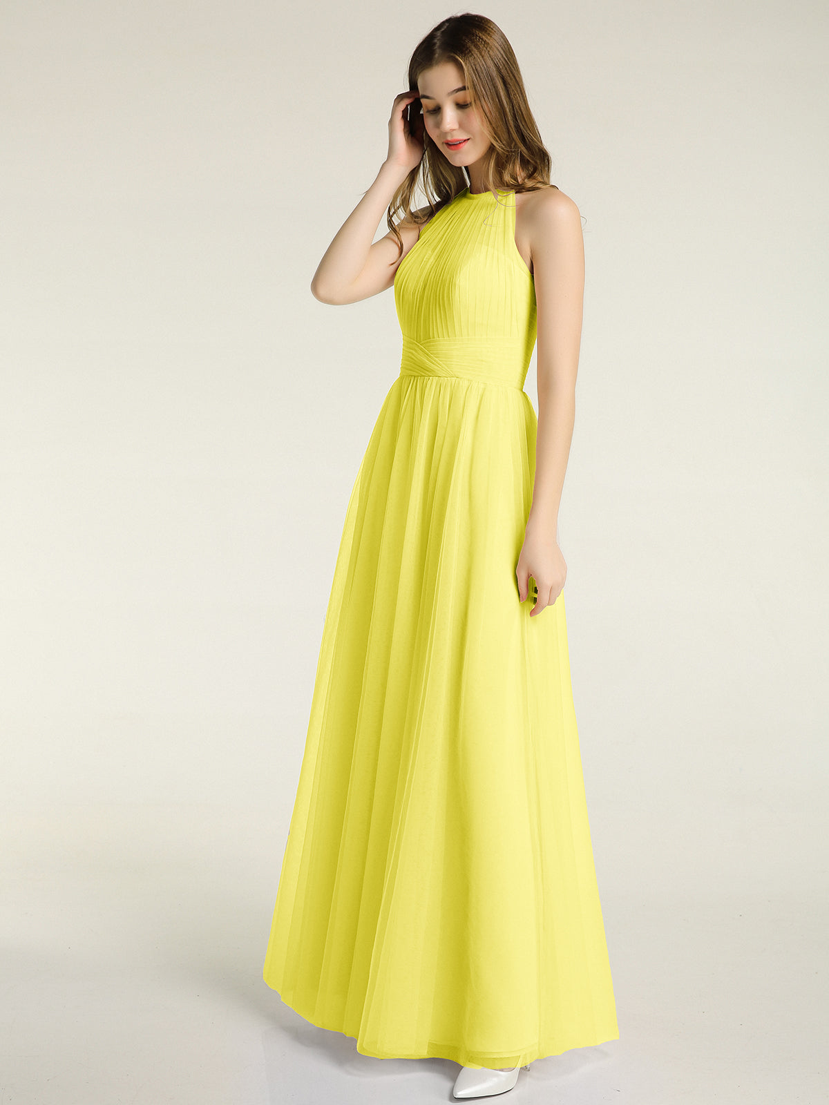 Lemon bridesmaid outlet dress uk