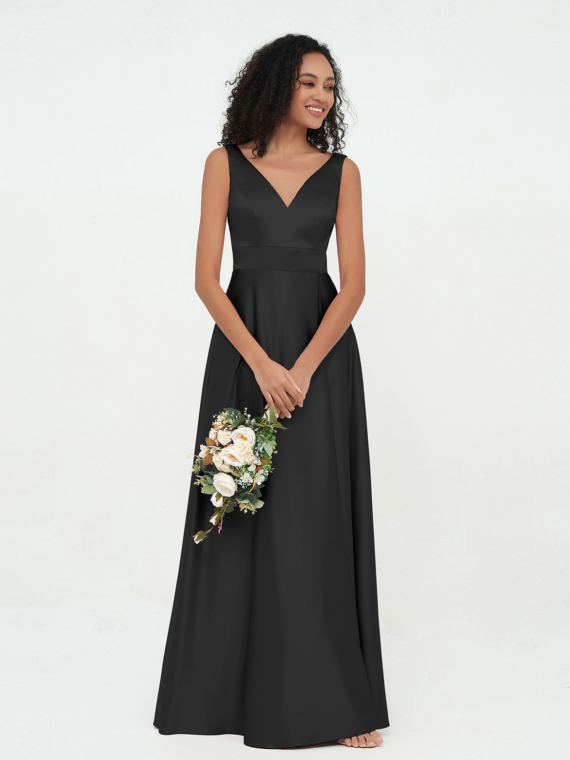 Classic Black Bridesmaid Dresses for a Timeless Wedding Party  BABARONI UK