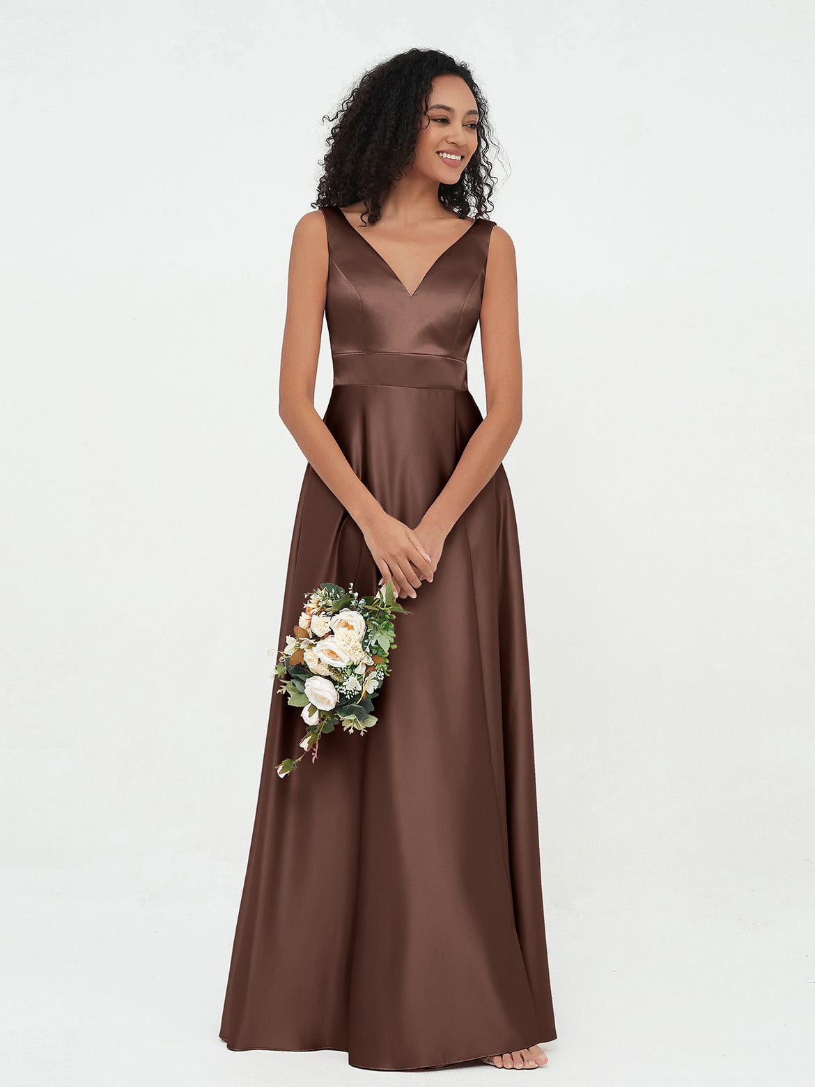 Elegant Brown and Chocolate Bridesmaid Dresses for Your Wedding Party BABARONI UK Elegant Brown and Chocolate Bridesmaid Dresses for Your Wedding Party BABARONI UK