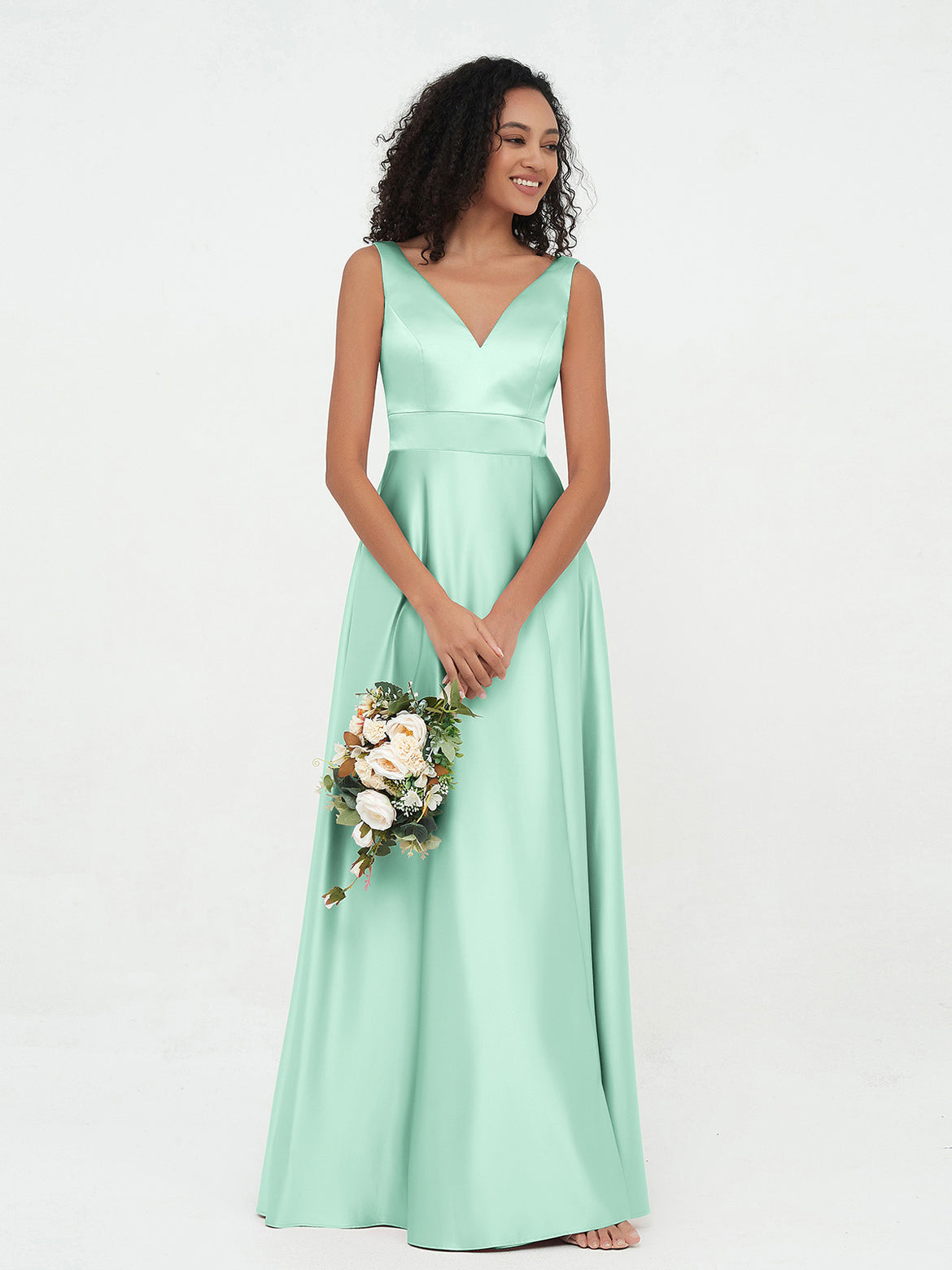 Fresh and Elegant Mint Green Bridesmaid Dresses  BABARONI UK