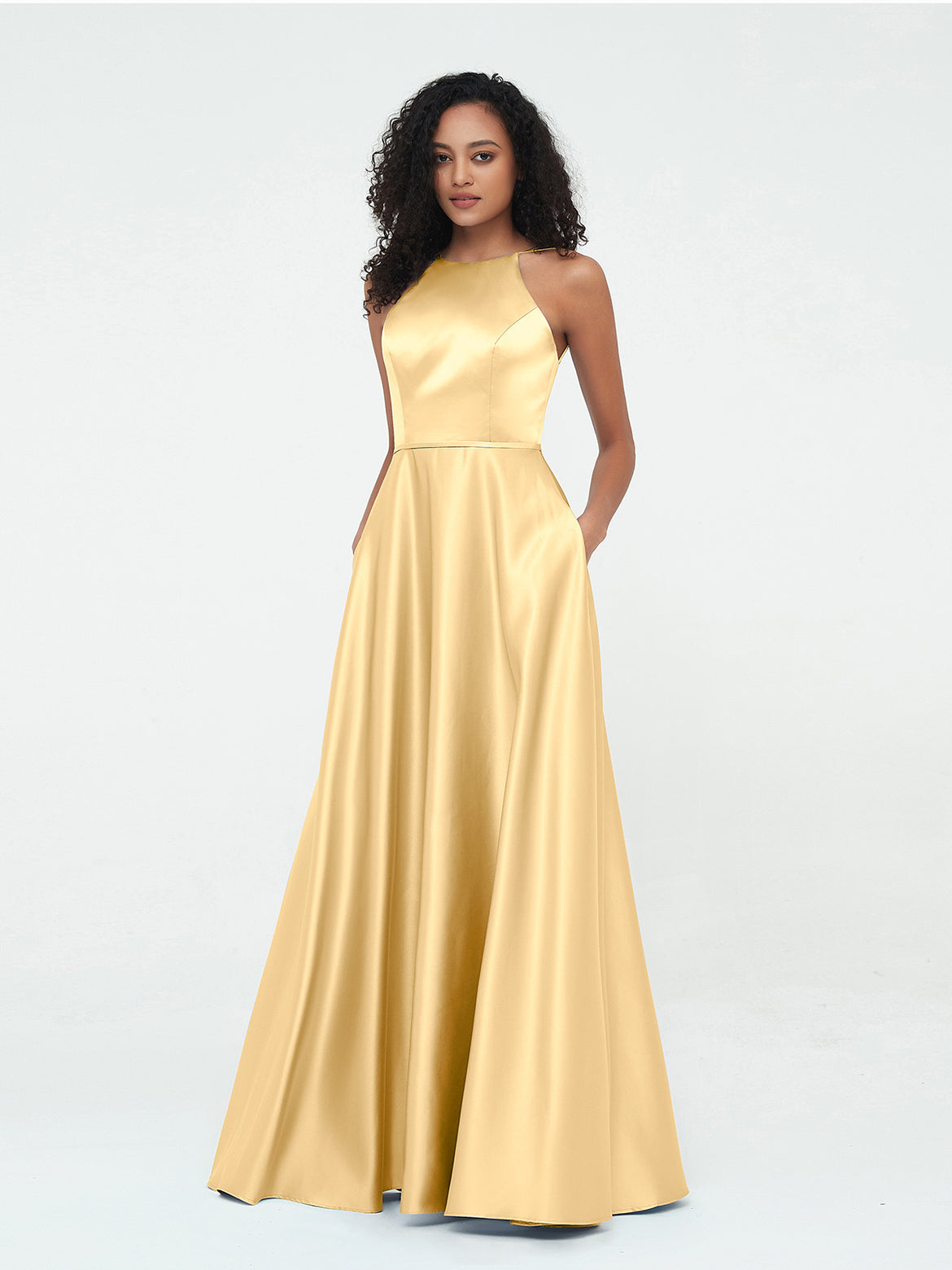 Shimmer and Shine in Gold Bridesmaid Dresses on Your Wedding Day  BABARONI  UK