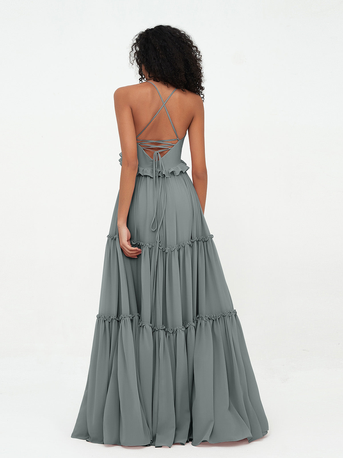 Stunning Steel Gray Bridesmaid Dresses for a Chic Wedding Party BABARONI UK