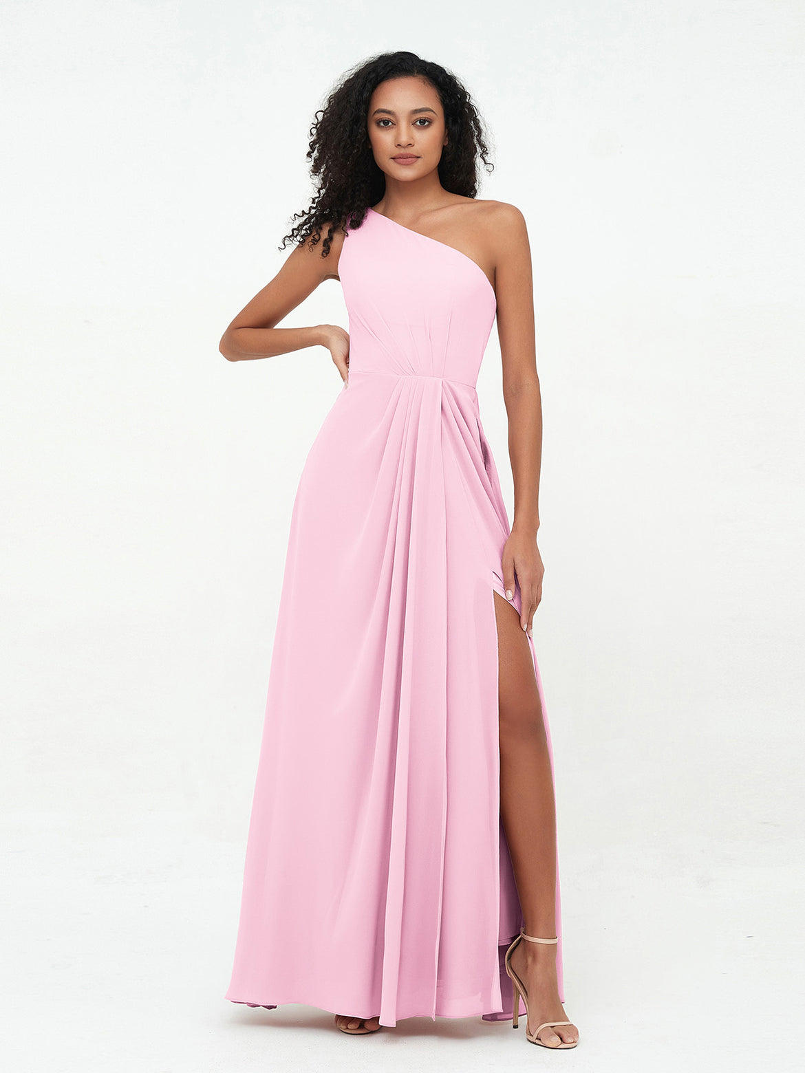 strapless open back dress Simply Southern Scallop V-Neck Athletic Dress in Light Pink