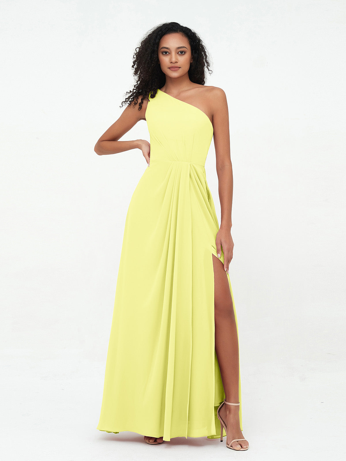 Daffodil color bridesmaid dresses best sale