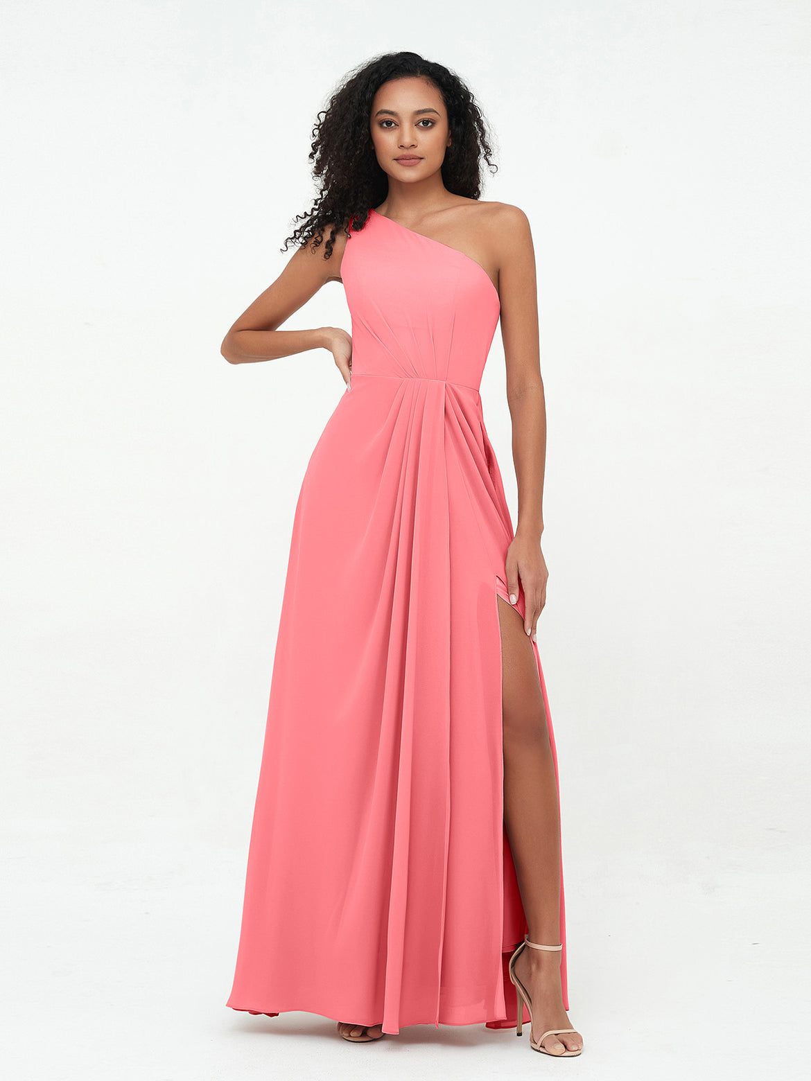 sachin and babi light blue dress Stunning Watermelon Bridesmaid Dresses for a Vibrant Wedding  BABARONI UK