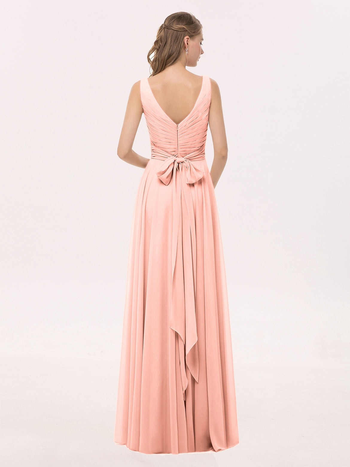 Coral Pink Bridesmaid Dresses  BABARONI UK
