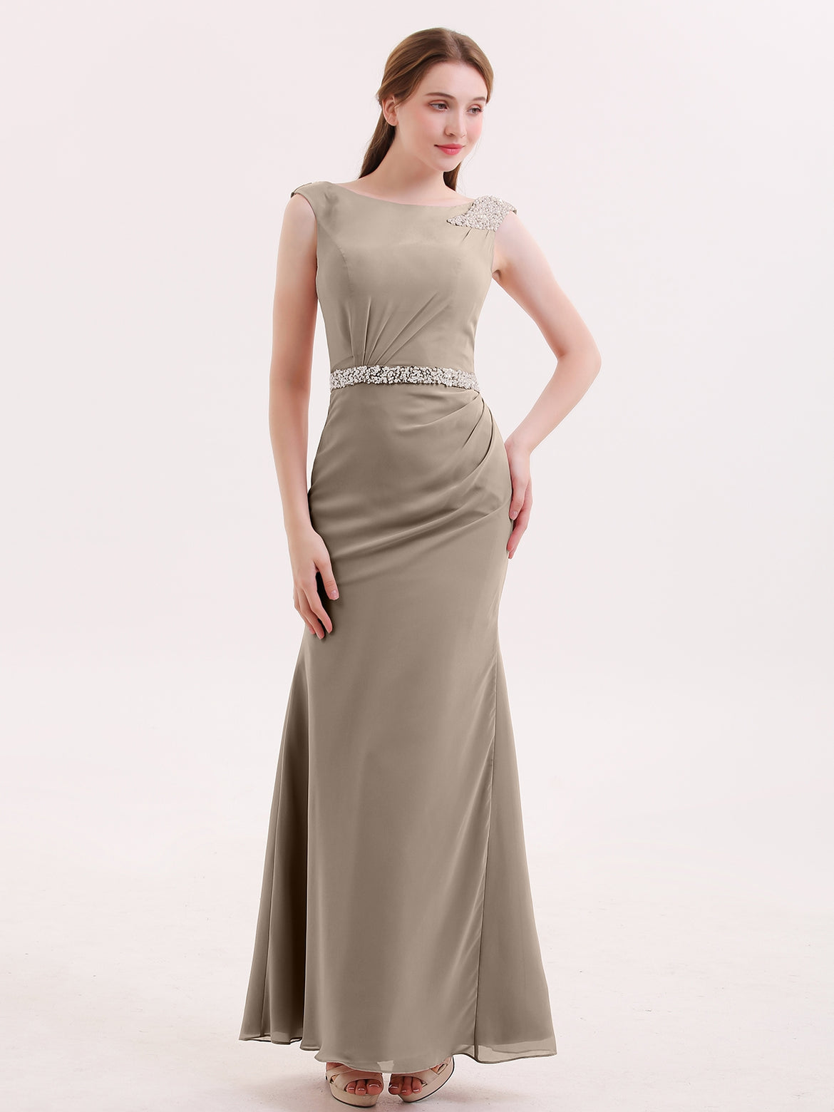 Taupe Bridesmaid Dresses: Neutral and Versatile | Shop Now  BABARONI UK