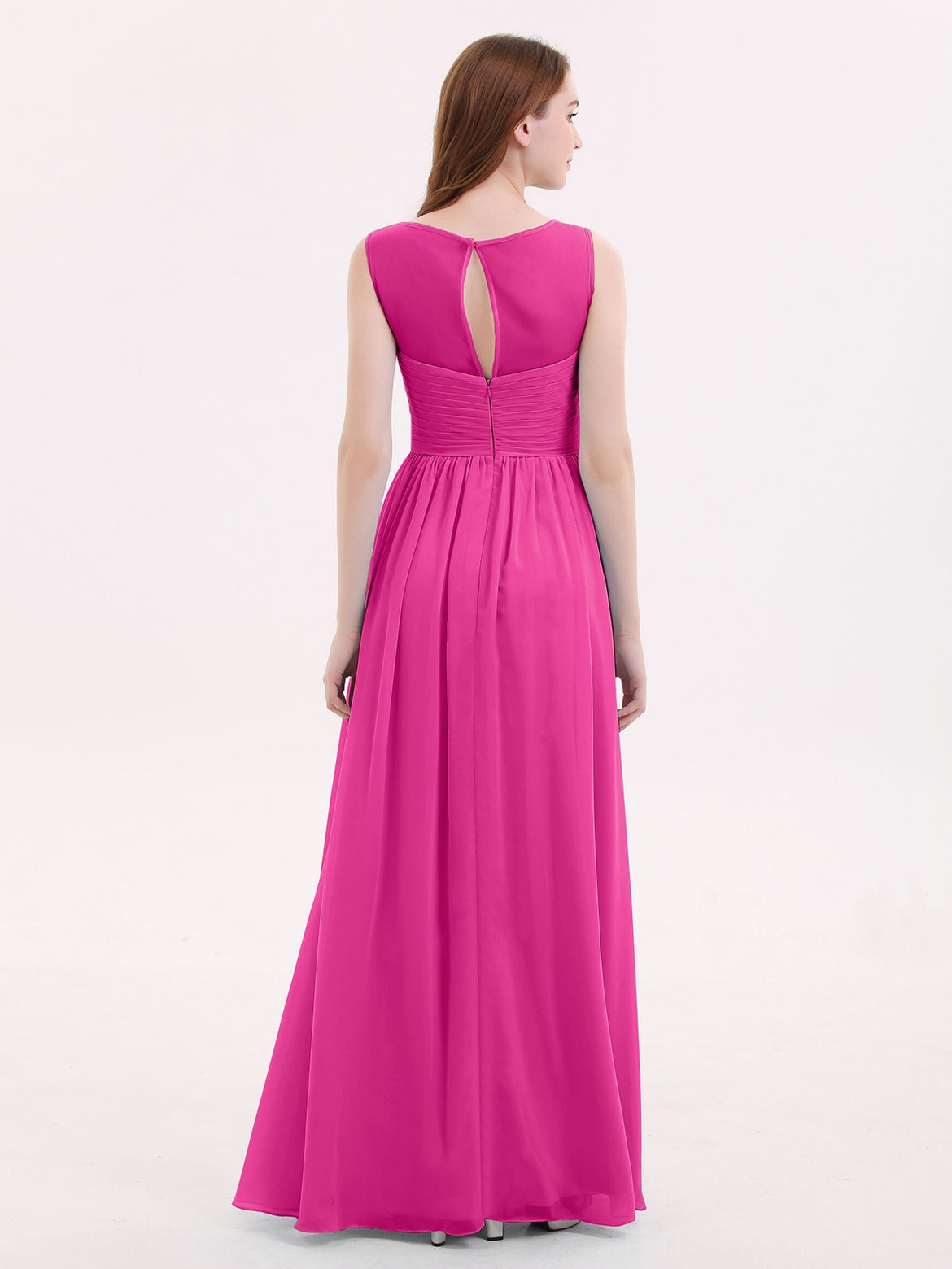 strapless open back dress Plus Size Tea Length Vintage Barn 1960s Wedding Dress for Older Bride main image 1